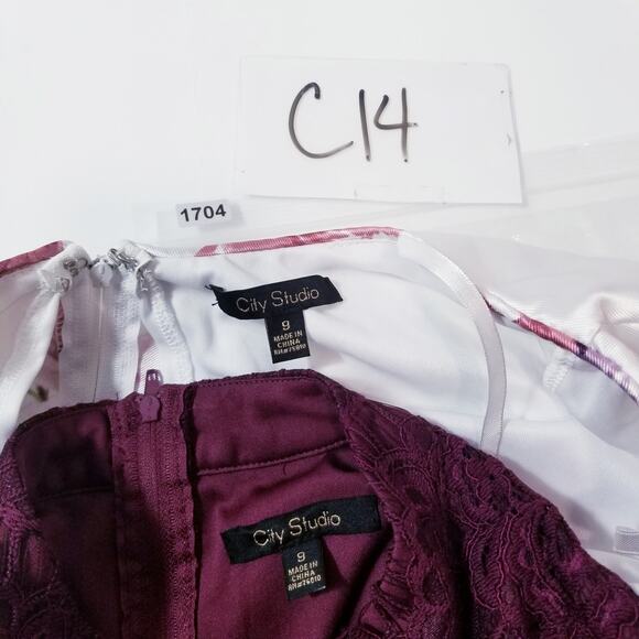 City Studio Lace Floral Print Blouse and Skirt Set Co-Ord Sets Co-Ord Sets - Picture 16 of 16